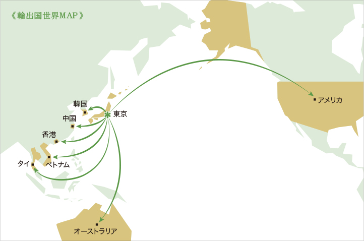 輸出国MAP
